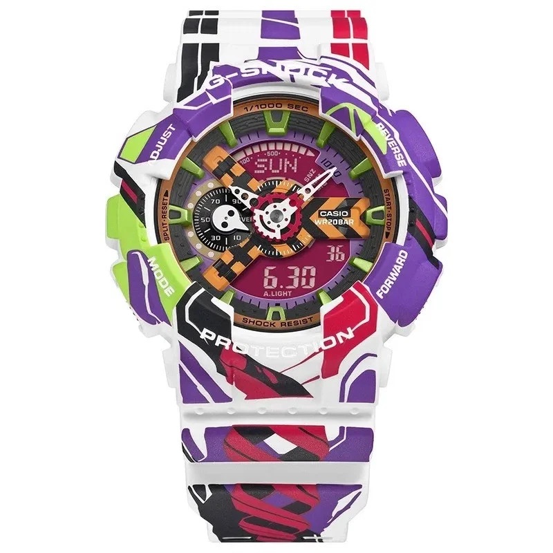 CASIO G-SHOCK Mod. GS-BASIC - 30th ANNIVERSARY EVANGELION - Limited Edt CASIO G-SHOCK Mod. GS-BASIC - 30th ANNIVERSARY EVANGELION - Limited Edt